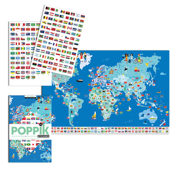 Poster Stickers Drapeaux du monde – Image 2