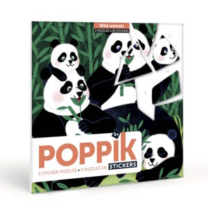 stickers puzzle animaux