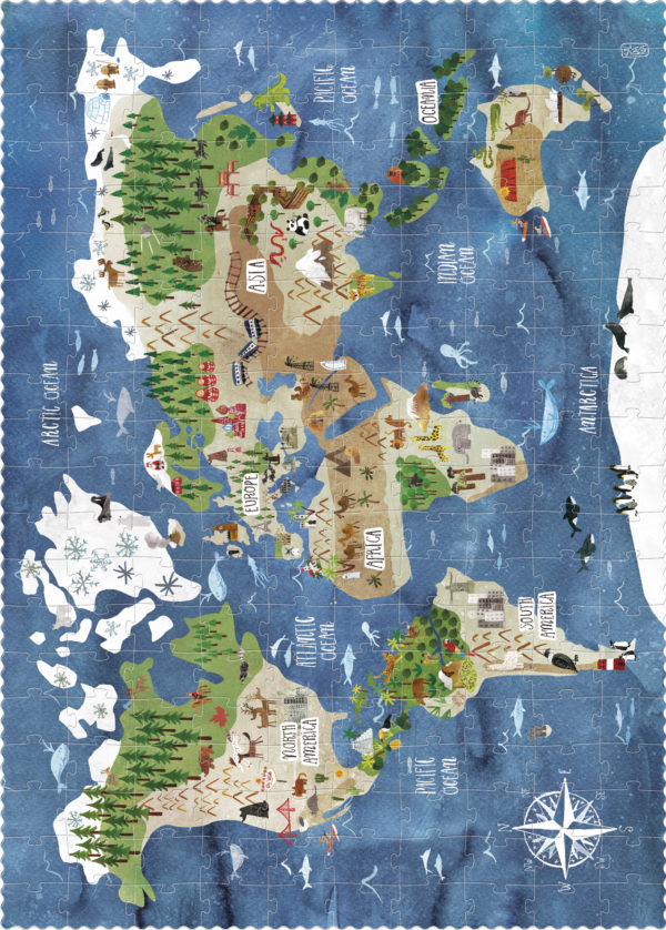 Puzzle Discover the World 200 pièces – Image 3