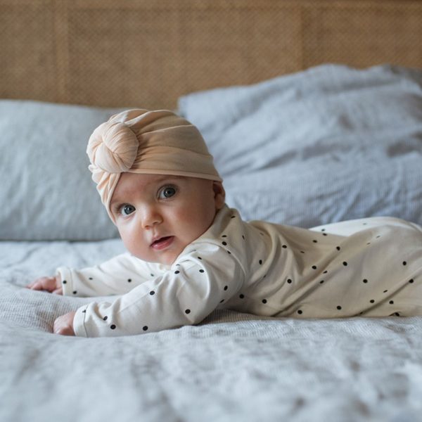 Turban Beanie Nude – Image 2