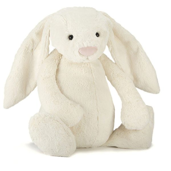 Peluche Lapin Bashful Large crème