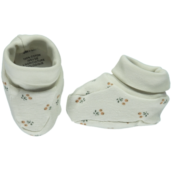 Chaussons naissance Wakamé Hors saison Indian Tan 0/3 mois – Image 2