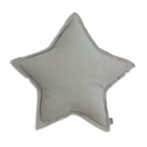 STAR CUSHION SILVER GREY