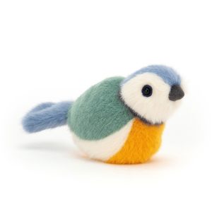 Peluche Oiseau Mésange bleue