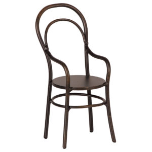 Chaise bistrot noire pour souris