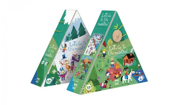Puzzle réversible Let's Go To The Mountain 36 pièces