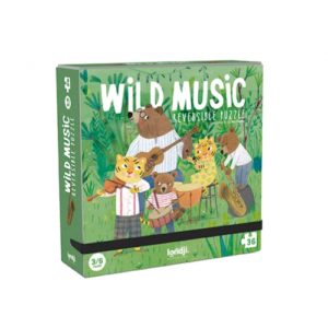 Puzzle Pocket Réversible Wild Music 36 pièces
