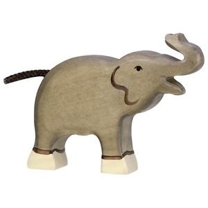 PETIT ELEPHANT TROMPE HAUTE HOLZTIGER