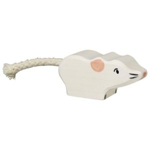 souris blanche holztiger