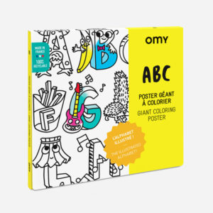 Poster Géant à colorier - ABC