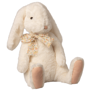 Fluffy bunny, X-Large - White maileg