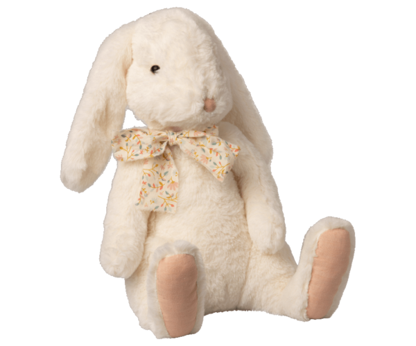 Fluffy bunny, X-Large - White maileg