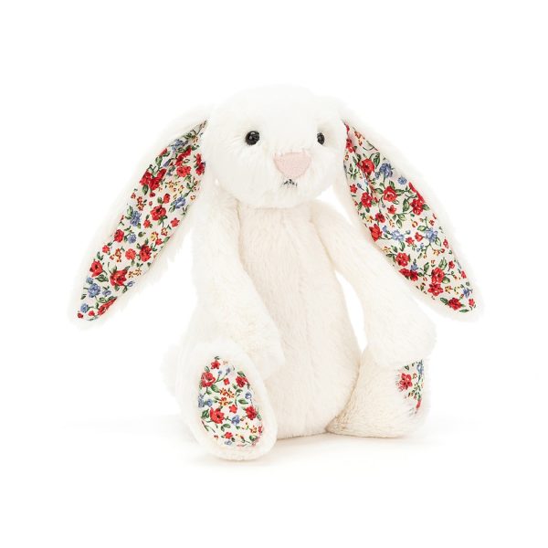 Peluche Lapin Blossom Small Crème