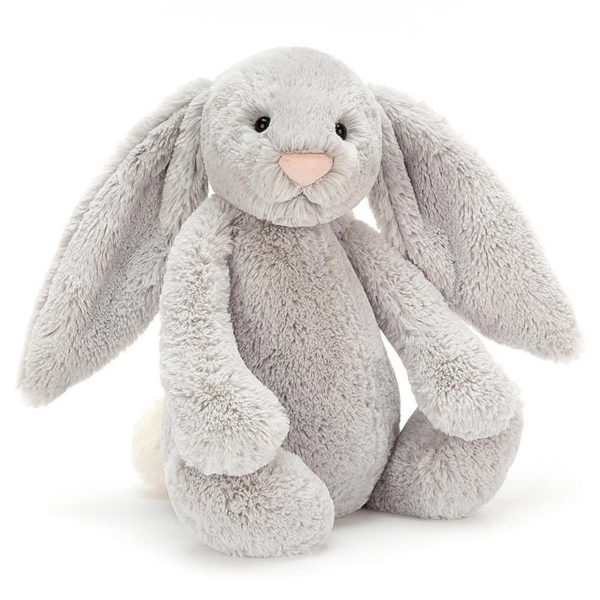 BASHFUL LARGE SILVER JELLYCAT