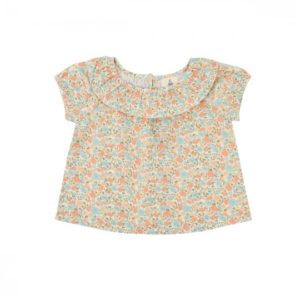 Blouse Charline Pétales d'hortensia
