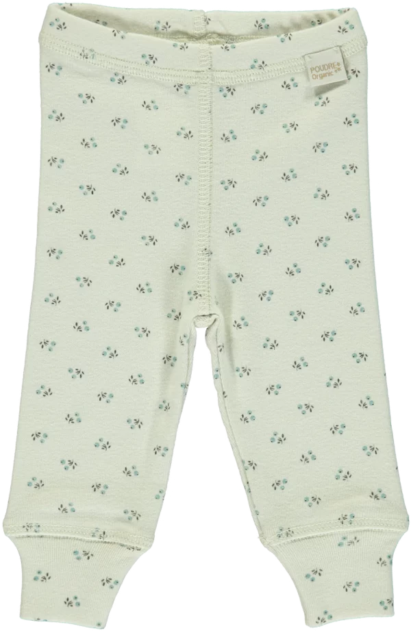 legging basilic hors saison blue surf poudre organic