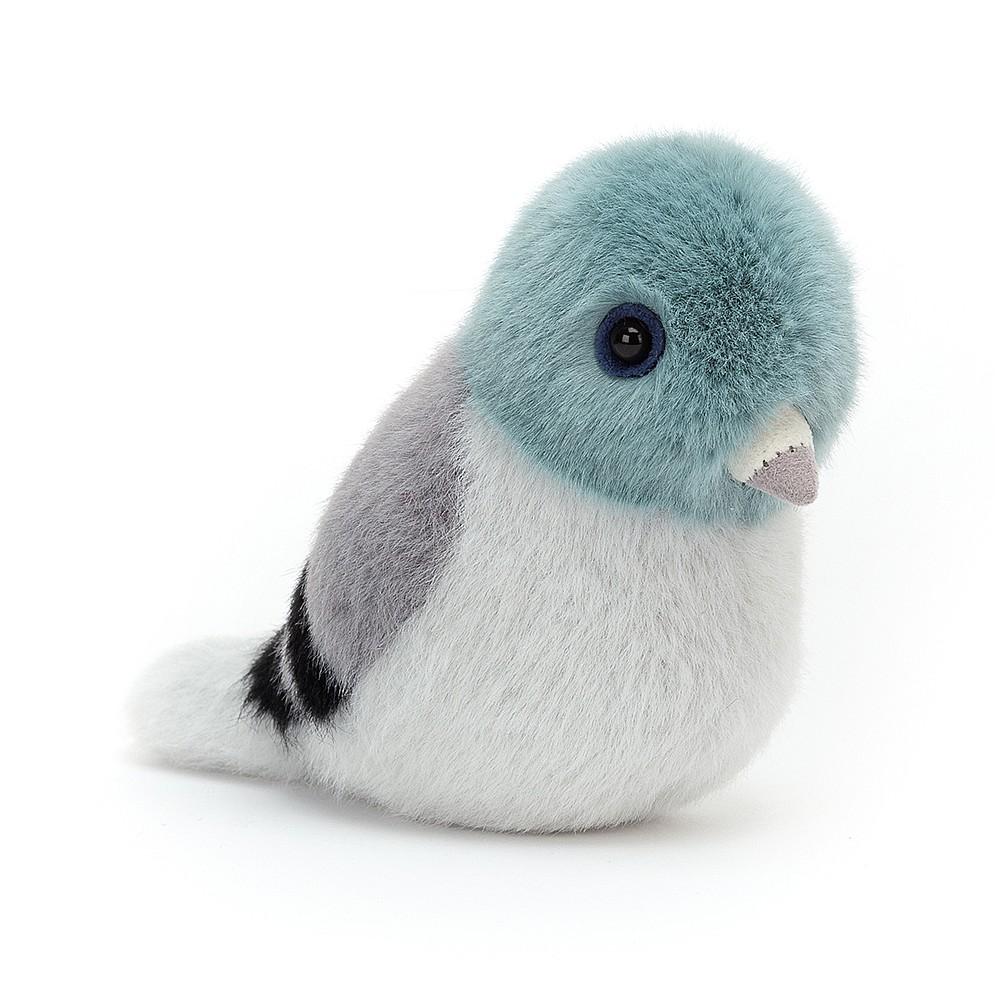 Peluche Pigeon, Oreiller Colombe, Oiseau, Coussin, Perroquet, Cadeau  Hauteur 36 cm 14,20 pouces, Largeur 32 cm 12,60 pouces -  France