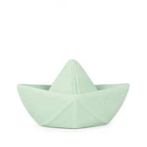 anneau de debtition bateau origami menthe oli&carol