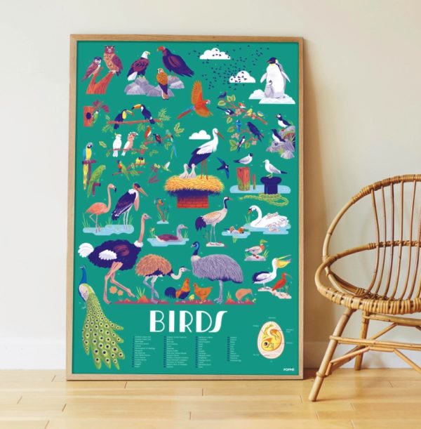 Poster stickers les oiseaux – Image 2