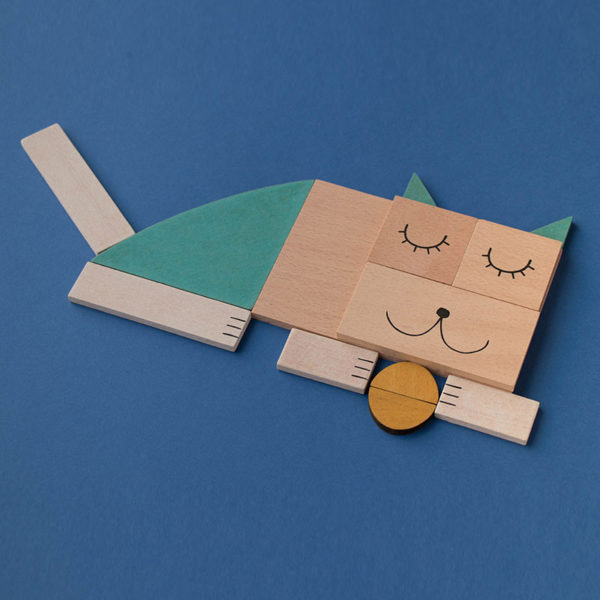 Jeu de tangram the fox & the mouse – Image 4