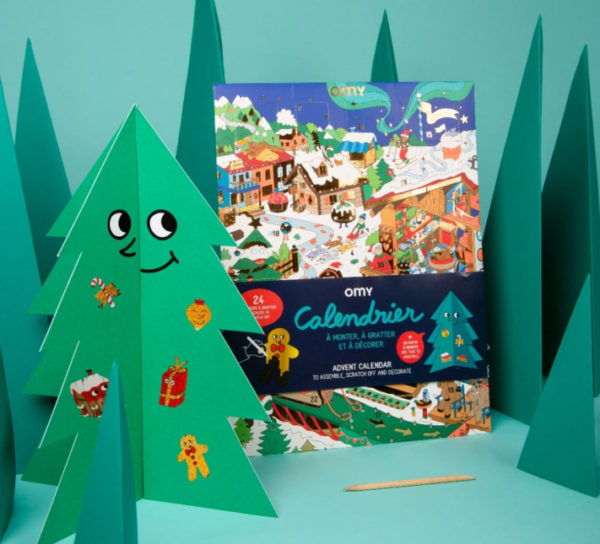 Calendrier de l'avent Sapin stickers – Image 4