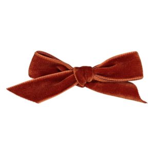 barrette velours terracotta obi obi