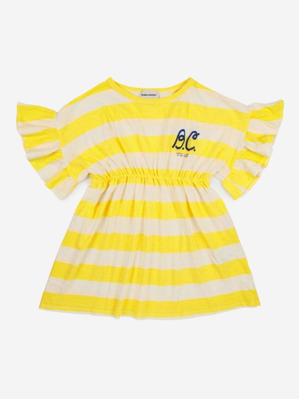 robe à rayures jaune bobo choses