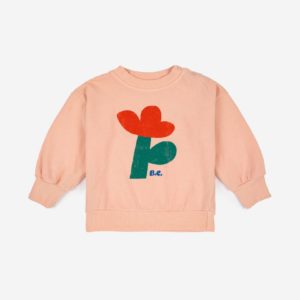 sweatshirt rose sea flower bobo choses
