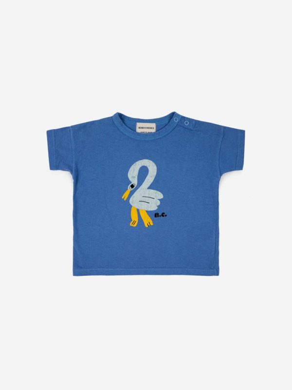 Tshirt pélican bleu bobo choses