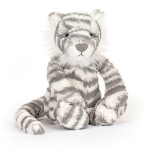 peluche bashful medium tigre des neiges jellycat