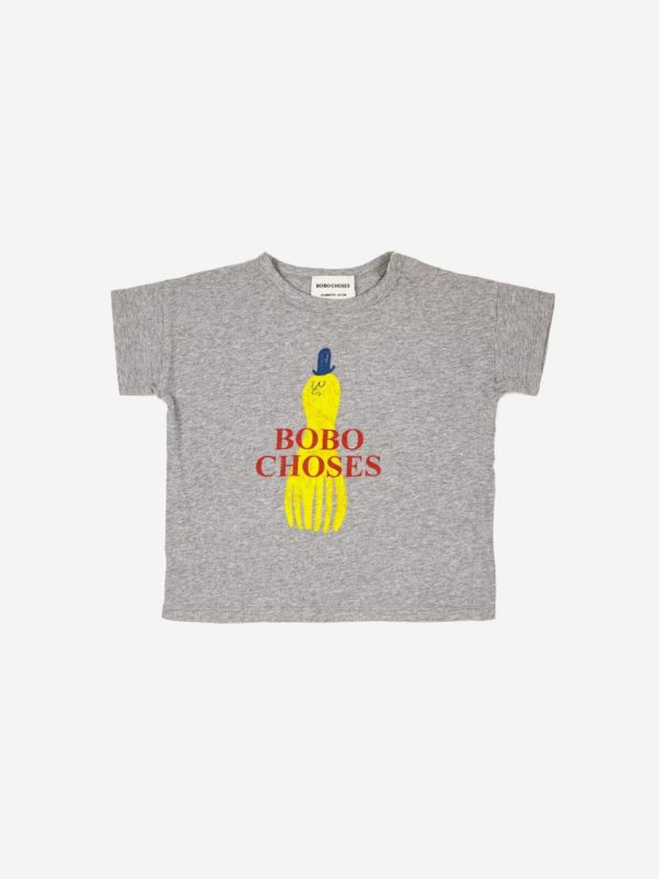 Tshirt yellow squid bobo choses