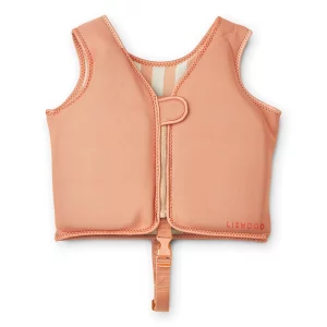 gilet de natation tuscany rose dove liewood