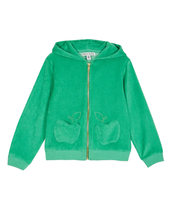 Sweatshirt Zippe Pommes