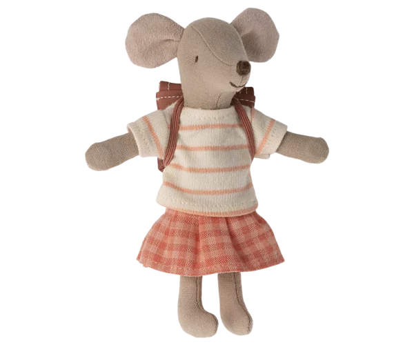 souris big sister cycliste maileg