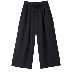 PANTALON LIN ET COTON BITUME EMILE ET IDA