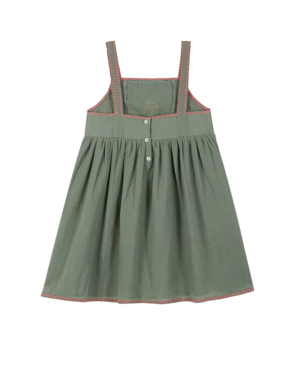 Robe Bretelles Amande – Image 2
