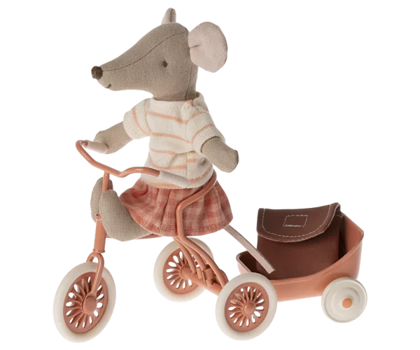 Souris Cycliste Big Sister - Corail – Image 2