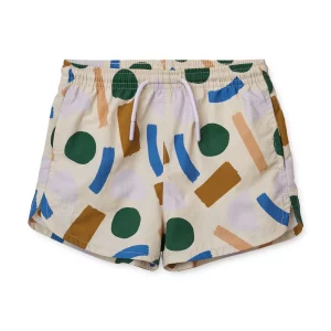 SHORT DE BAIN AIDEN PAINT STROKE LIEWOOD