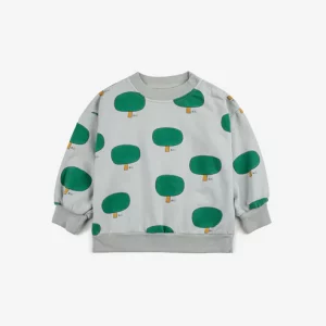 sweatshirt baby green tree bobo choses