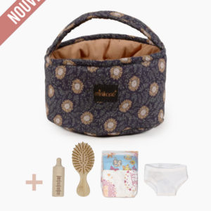 PANIRE DE NURSERY MINIKANE COLORIS REGLISSE