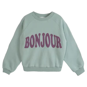 SWEAT SHIRT BONJOUR FEMME EMILE ET IDA