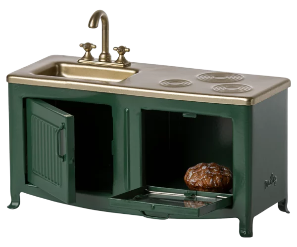 Cuisine métallique pour souris Vert Foncé – Image 2