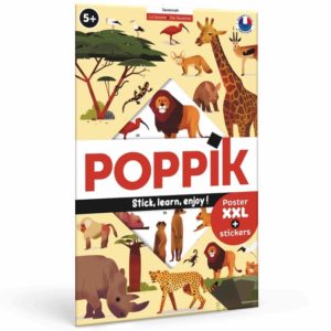 POSTER STICKERS POPPIK LA SAVANE