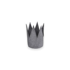 COURONNE ARGENT PAILLETTE MOUCHE PARIS