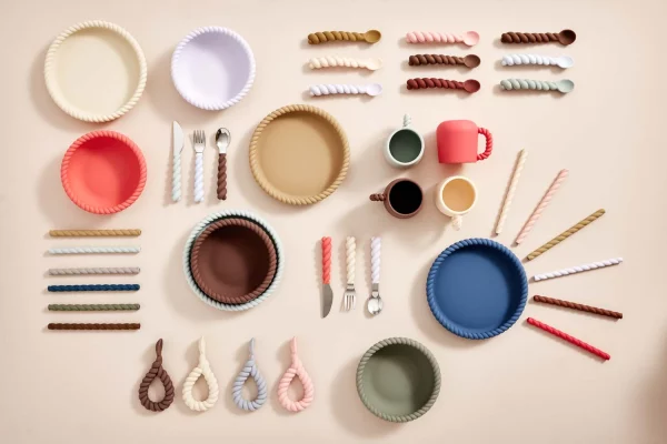 Bol et Assiette en silicone Mellow – Image 2