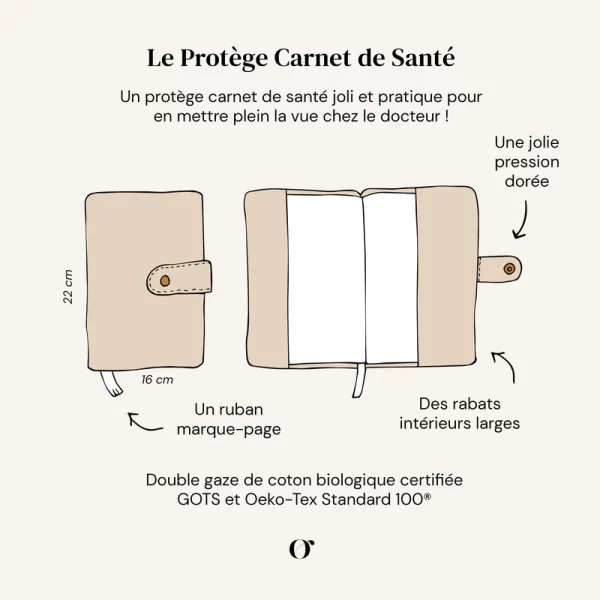 Protège Carnet de Santé Hydra – Image 3