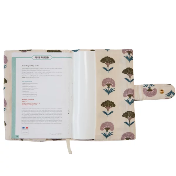 Protège Carnet de Santé Gingko – Image 2