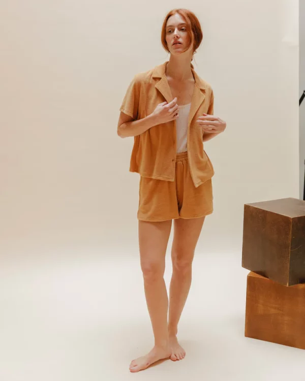 Chemise éponge - Miel – Image 2