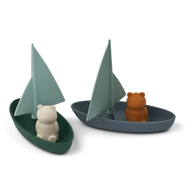 Lot de 2 Bateaux Ensley Whale Blue