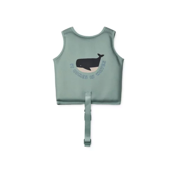 Gilet de natation peppermint/baleine – Image 2